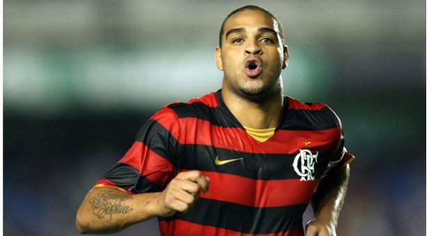 Emotional Adriano Plays First Match