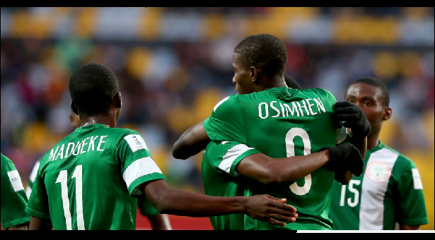 OSIMEN - THEWILL NEWS MEDIA Victor Osimhen of Nigeria celebrates after scoring the opening goal |Photo Credit: FIFA