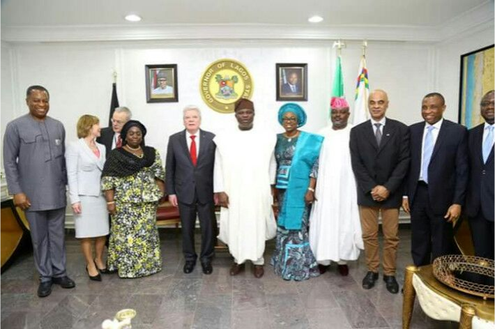 Gauck in lagos