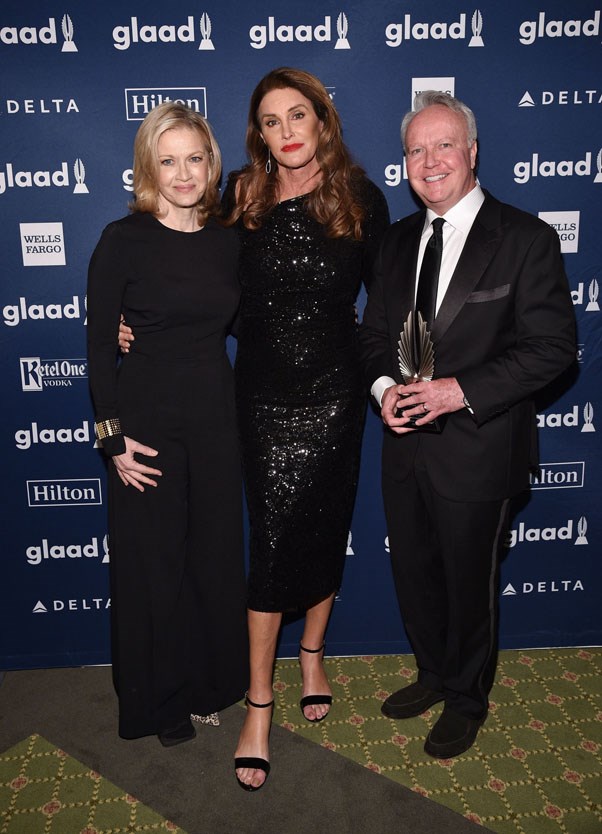 7. Diane Sawyer, Caitlyn Jenner and David Sloan