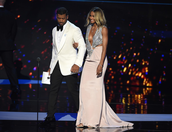 Ciara and Russell Wilson