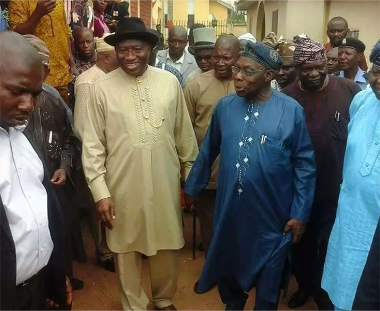Jonathan and Obasanjo - THEWILL NEWS MEDIA Jonathan