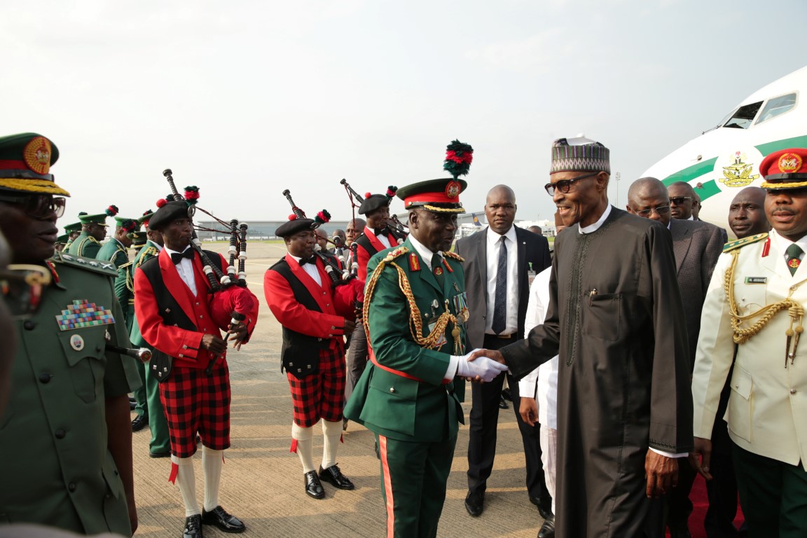Buhari Arrives