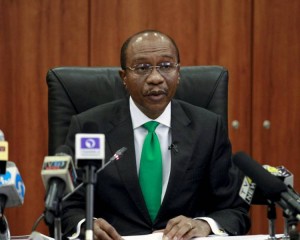 Emefiele - THEWILL NEWS MEDIA Central Bank Governor, Godwin Emefiele.