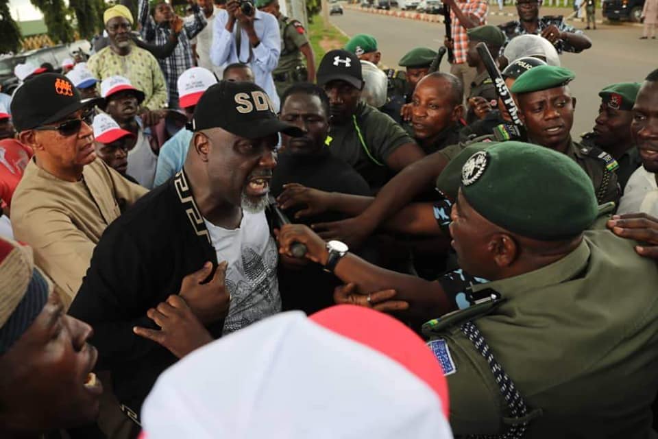 PDP protest - THEWILL NEWS MEDIA