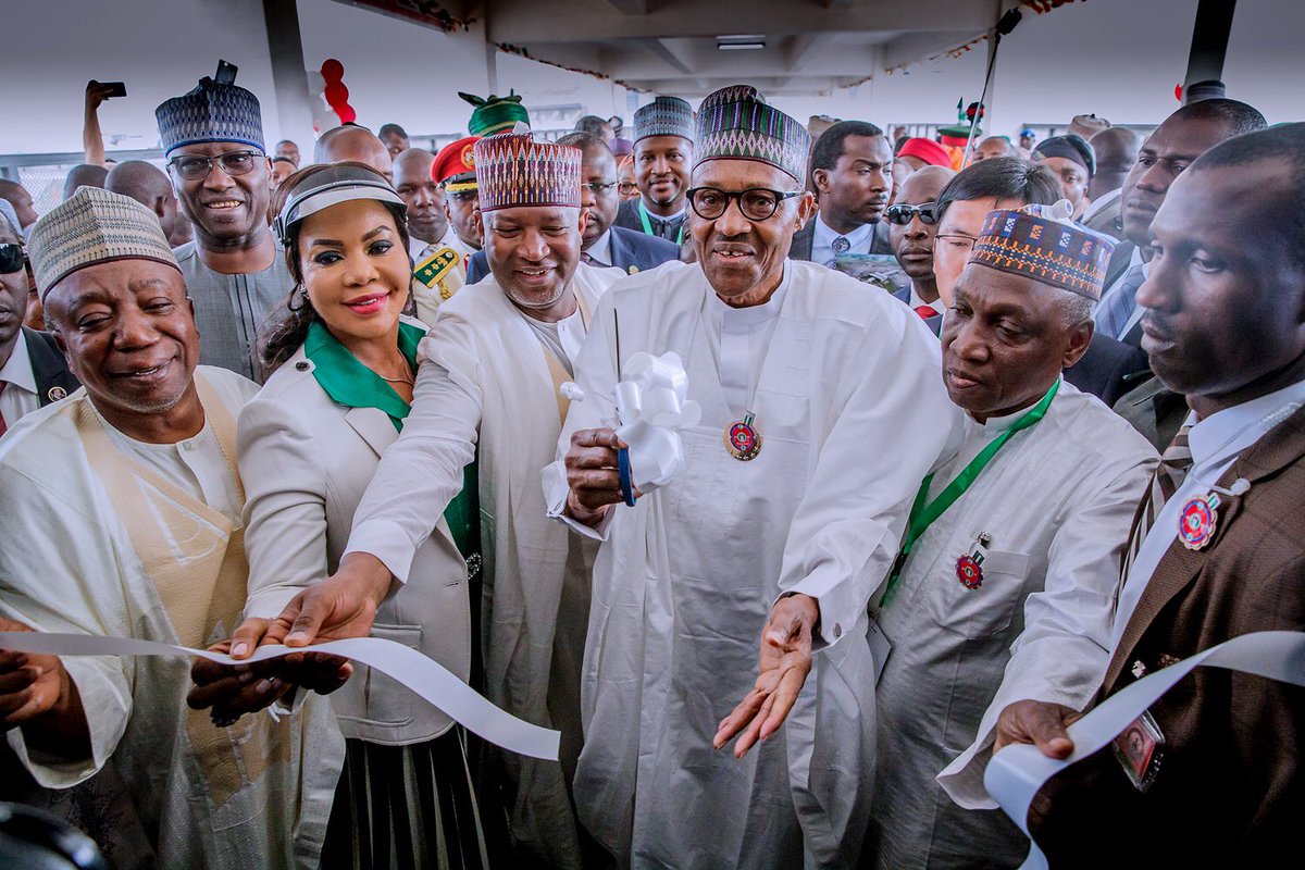 buhari inagurate airport 2 - THEWILL NEWS MEDIA