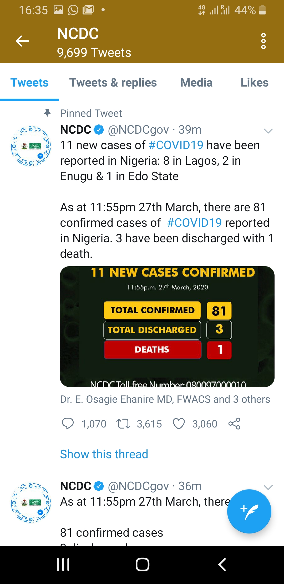 Screenshot_20200327-163539_Twitter - THEWILL NEWS MEDIA