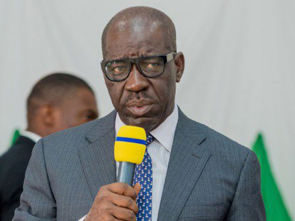 Edo State's Governor Godwin Obaseki.