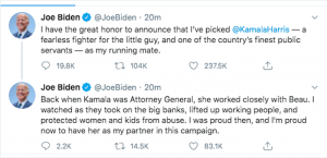 Biden picks kamala - THEWILL NEWS MEDIA