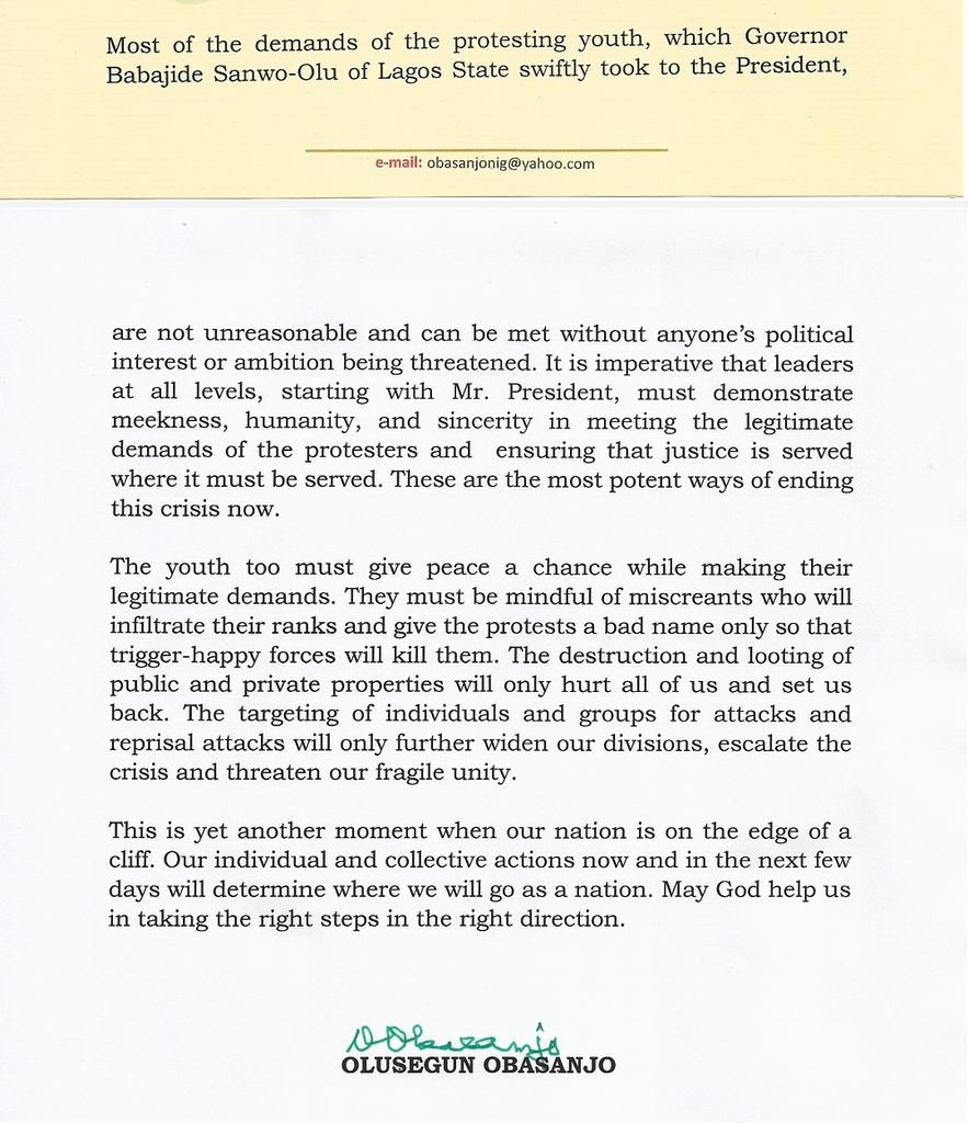 -obasanjo-letter-2 - THEWILL NEWS MEDIA