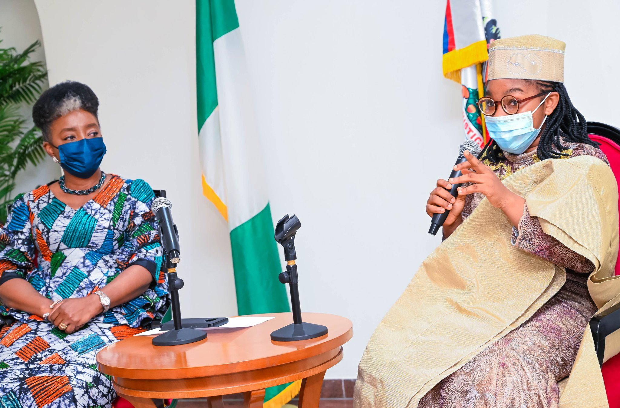 One day Governor, Miss Eniola Ajala