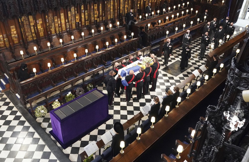 Prince Philip Coffin