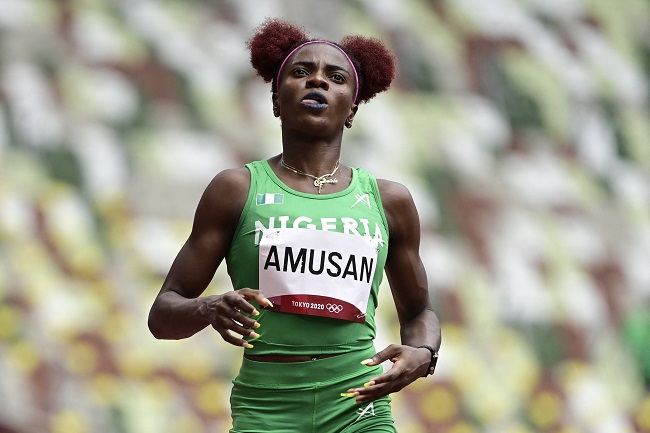 Team Nigeria Hurdler Amusan Keeps Medal Hope Alive In 100m