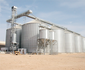 Silos: Commodity preservation is necessary for sustained food and raw material supply.