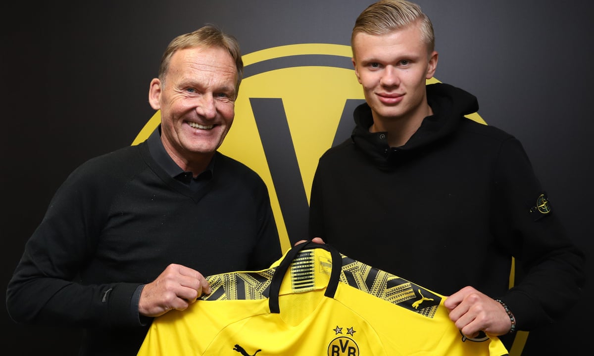 Haaland & Borussia Dortmund CEO, Hans-Joachim Watzke