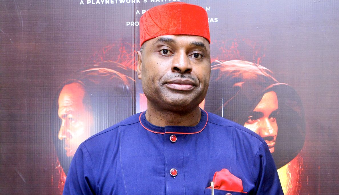 Kenneth-Okonkwo-pictured-at-the-media-screening-of-Living-in-Bondage-in-Lagos - THEWILL NEWS MEDIA Kenneth Okonkwo