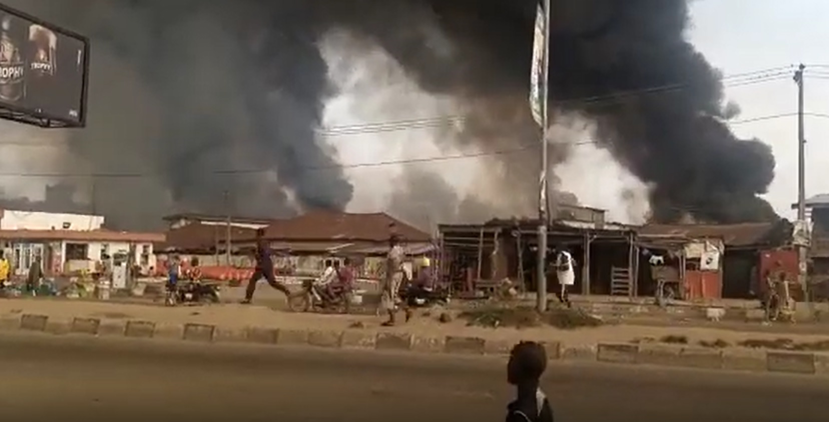 Shops Razed As Petrol Tanker Explodes In Abeokuta