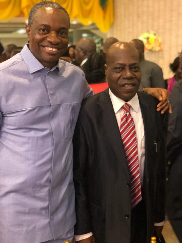 Mr. Udom Inoyo and Mr. Ray Ekpu - THEWILL NEWS MEDIA Mr. Udom Inoyo and Mr. Ray Ekpu