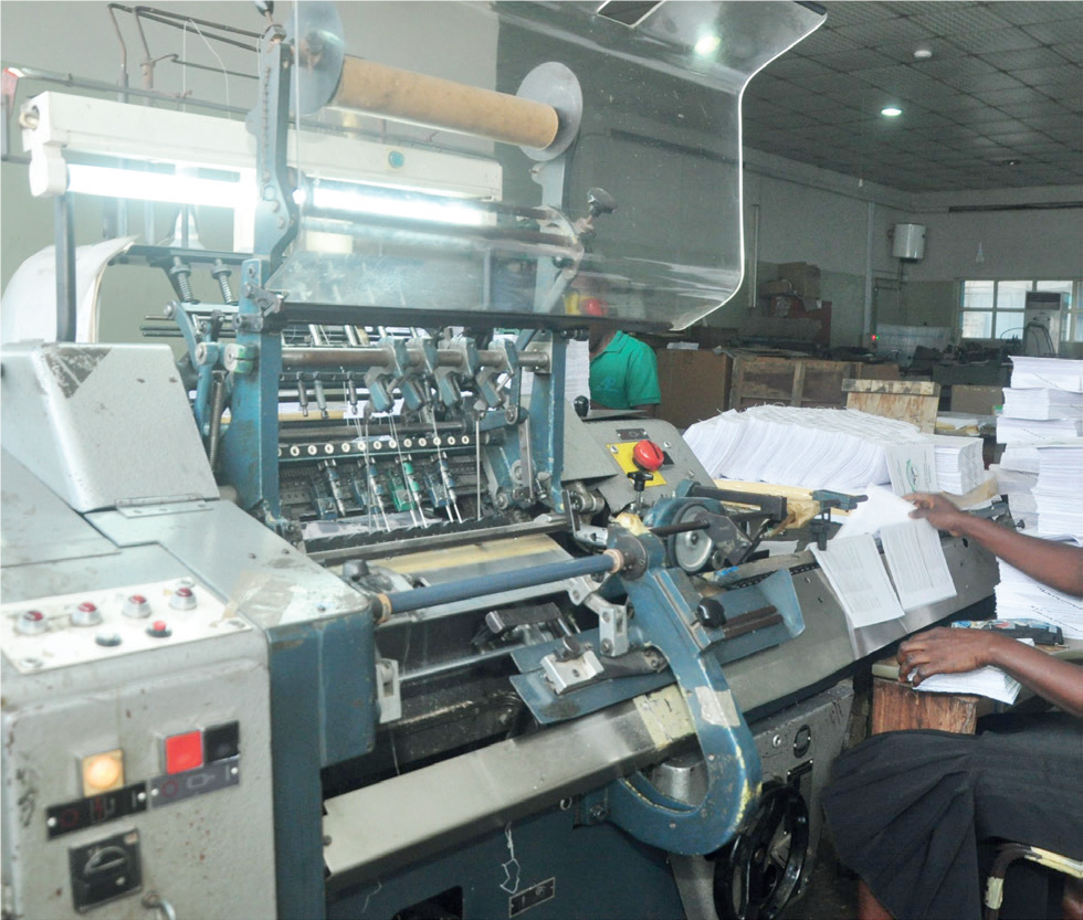 Printing press - THEWILL NEWS MEDIA Printing press