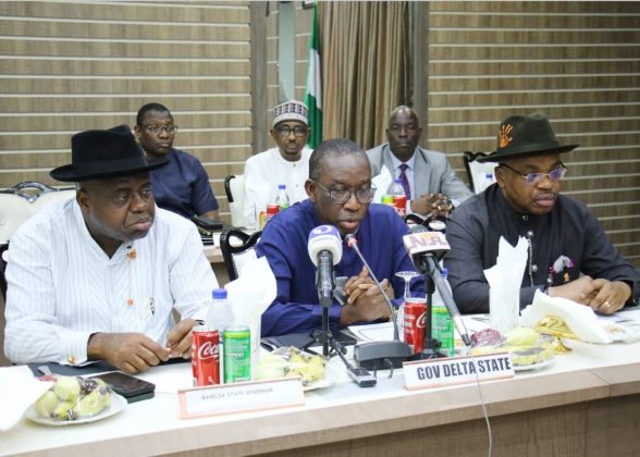 Defence Chief Meets With Governor&rsquo;s Of Oil Producing States, Stakeholders (4)