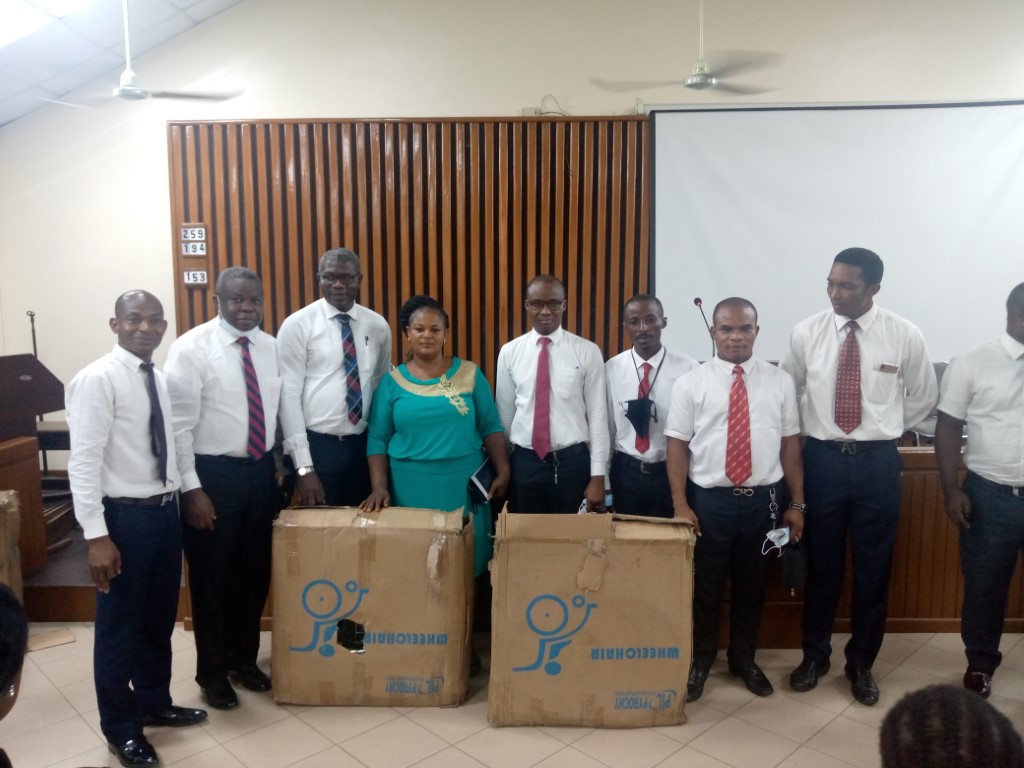Religious Body Donates Wheelchairs To Less Privileged Nigerians, Public Hospital - THEWILL NEWS MEDIA Religious Body Donates Wheelchairs To Less Privileged Nigerians, Public Hospital