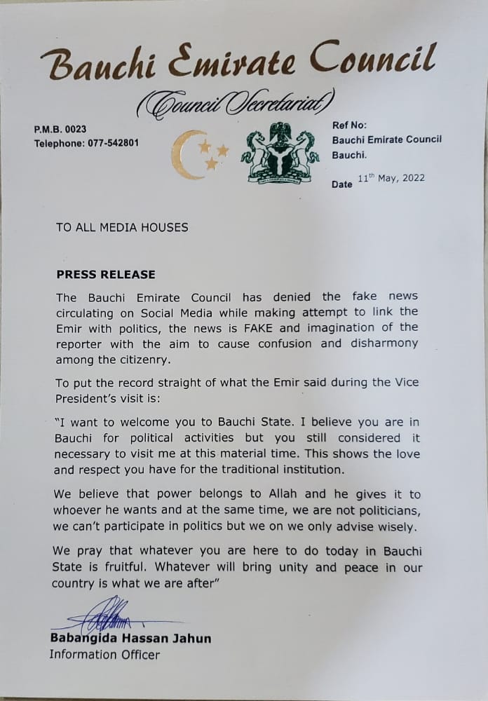 Bauchi-emirate - THEWILL NEWS MEDIA