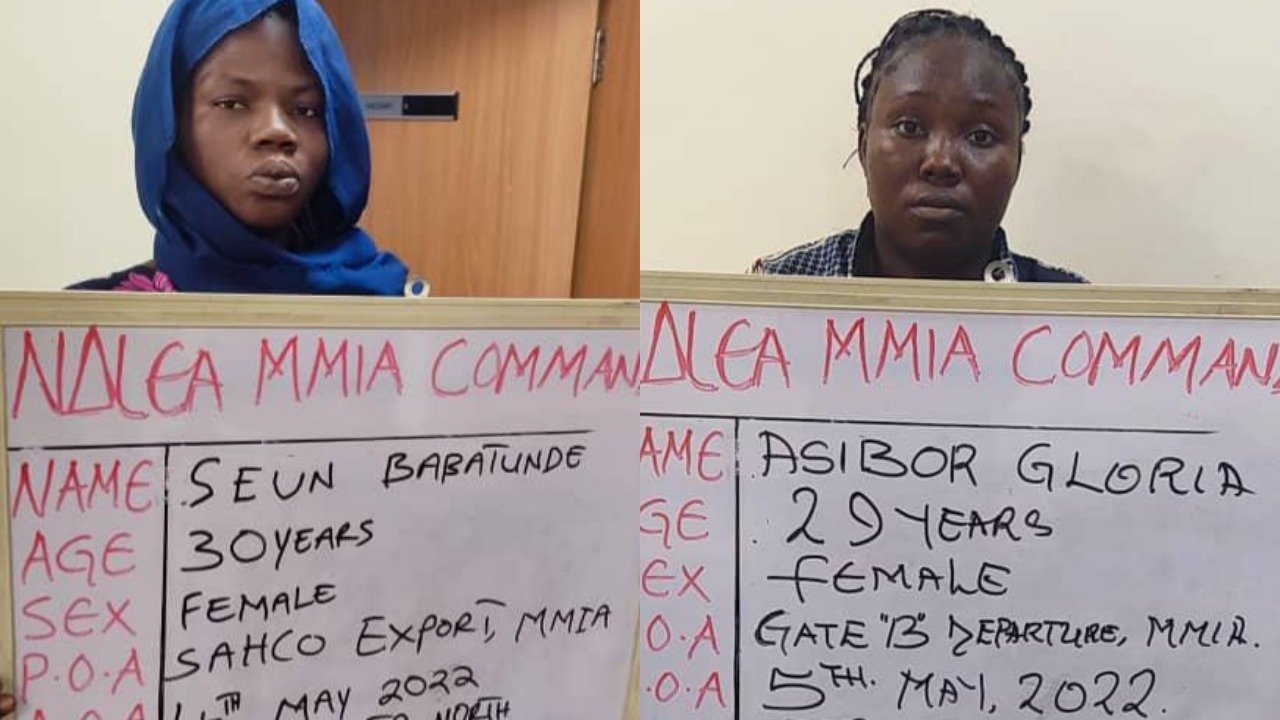 Brazil Returnee, Pregnant Women Arrested For Drug Trafficking At Lagos ...