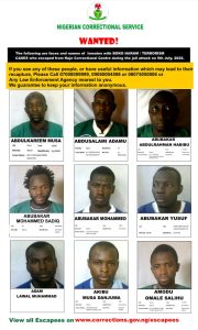 Fleeing Inmates