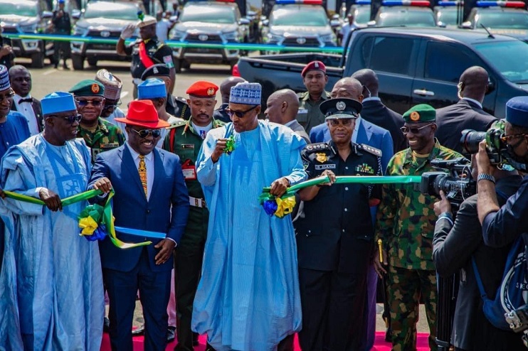 Buhari commissions at police force headquarter - THEWILL NEWS MEDIA