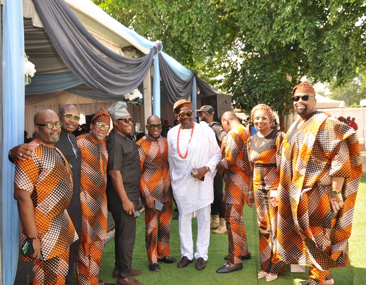 L-R: Otunba Dr. Adejare Adegbenro, Charles Aigbe, Kolawole Ogubanjo, Clifford Eluem, Mena Ajakpovi, Prince Austyn Ogannah, Patrick Osu, Buchi Adeosun and former NBA National Chairman, Olumide Akata. - THEWILL NEWS MEDIA