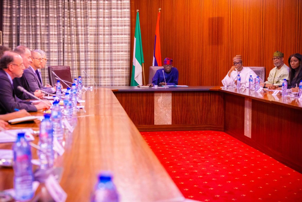 Ambassador Geoffrey Praytt and GCEO-NNPC, Mr Mele Kolo Kyari, Tinubu 2 - THEWILL NEWS MEDIA