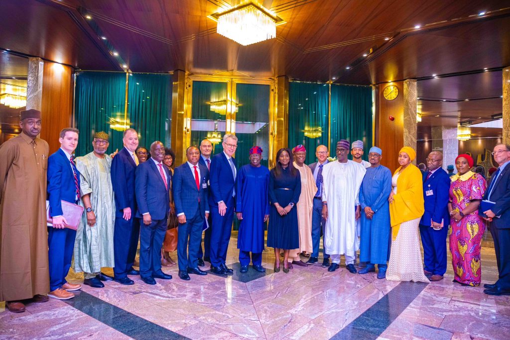 Ambassador Geoffrey Praytt and GCEO-NNPC, Mr Mele Kolo Kyari, Tinubu. State house - THEWILL NEWS MEDIA