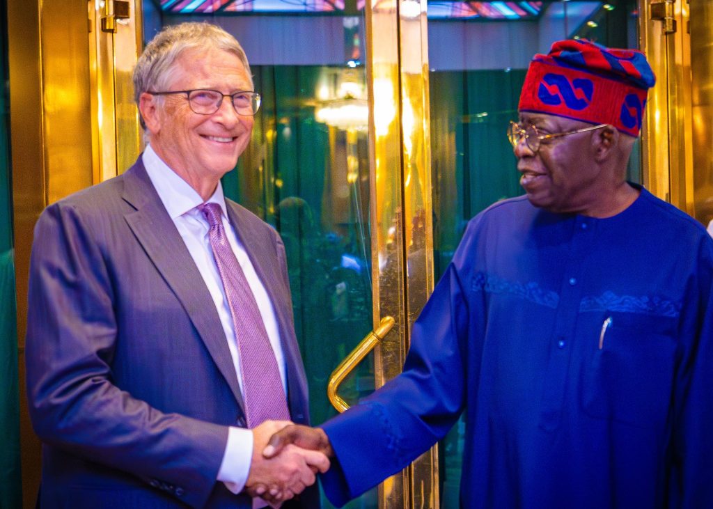 Tinubu bill Gates - THEWILL NEWS MEDIA