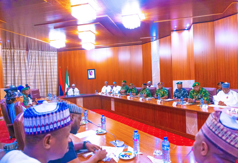 Tinubu Directs Security Chiefs To End Insecurity