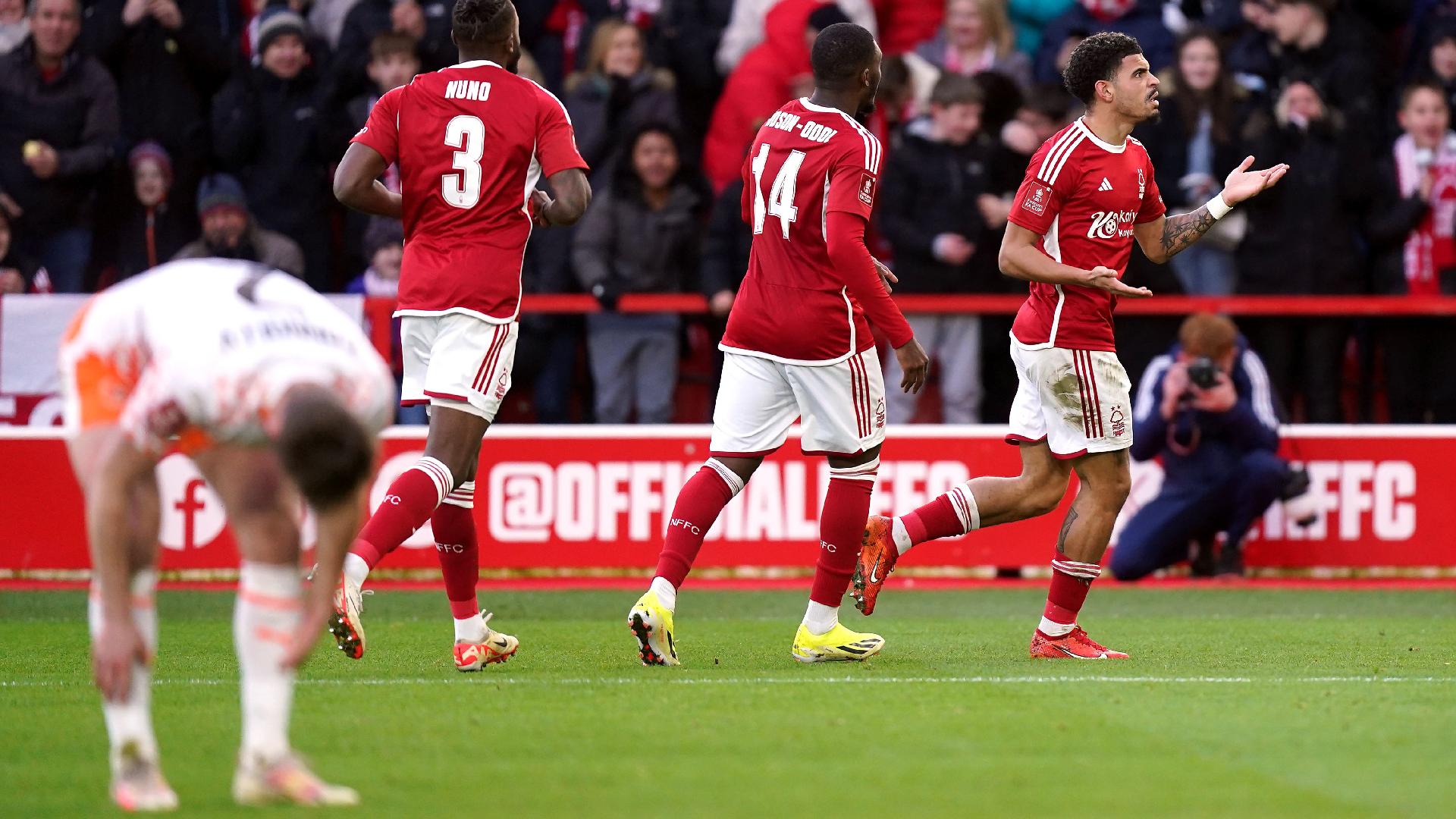 Forest Fight Back To Earn FA Cup Replay Against Blackpool - Vimarsana News