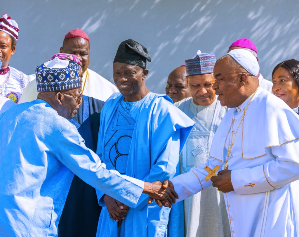 Tinubu Meets CAN - THEWILL NEWS MEDIA