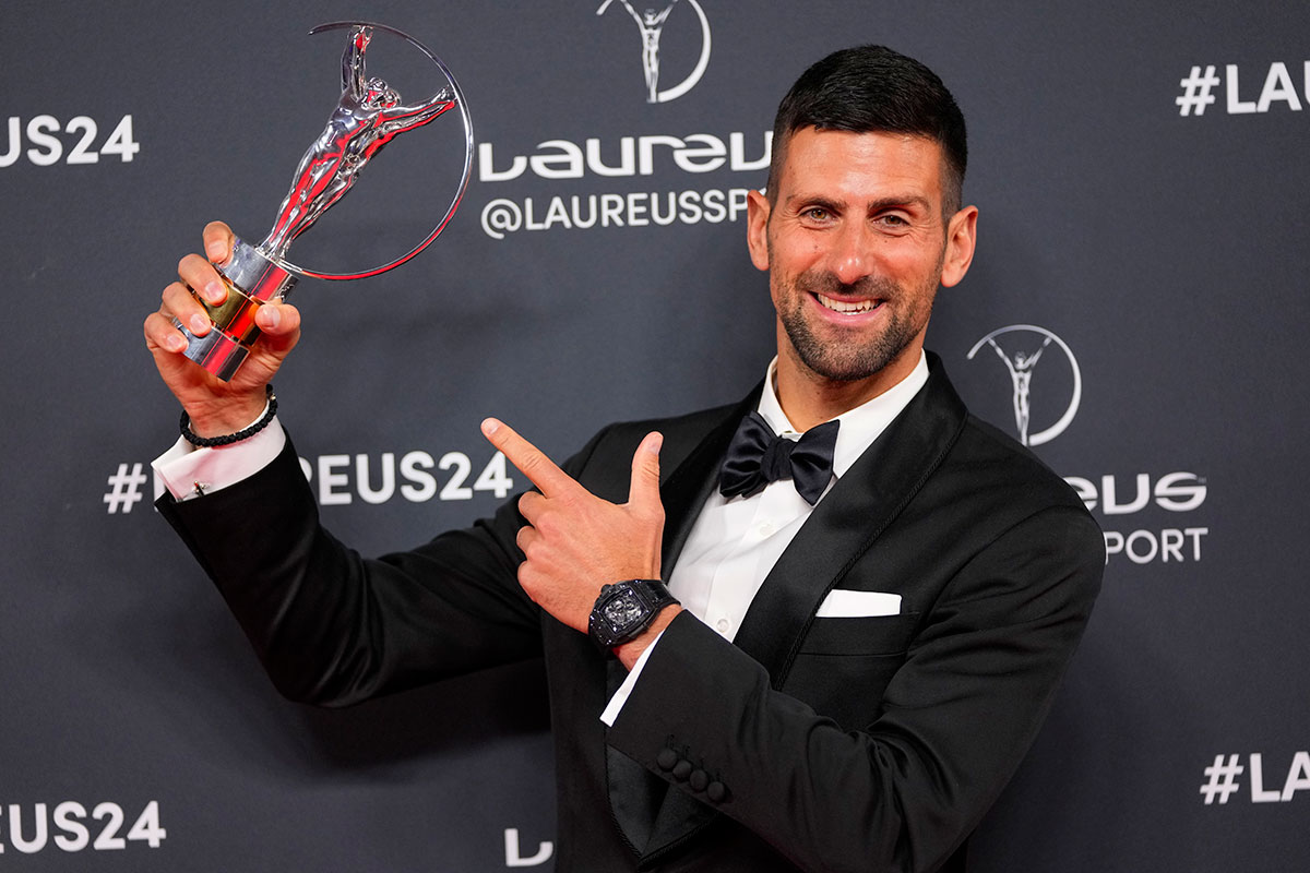 Bonmatí, Djokovic shone at the world sports awards Laureus 2024