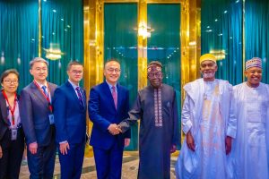 PRESIDENT TINUBU RECEIVES CHINESE ENVOY, SAYS NIGERIA-CHINA RELATIONS