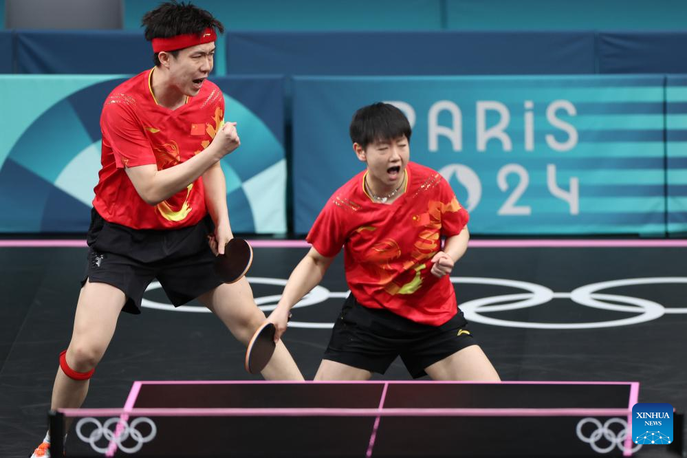 China Reclaims Mixed Doubles Gold In Olympic Table Tennis