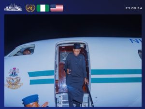 VP Shettima Arrives New York To Represent Nigeria At 79th UNGA 