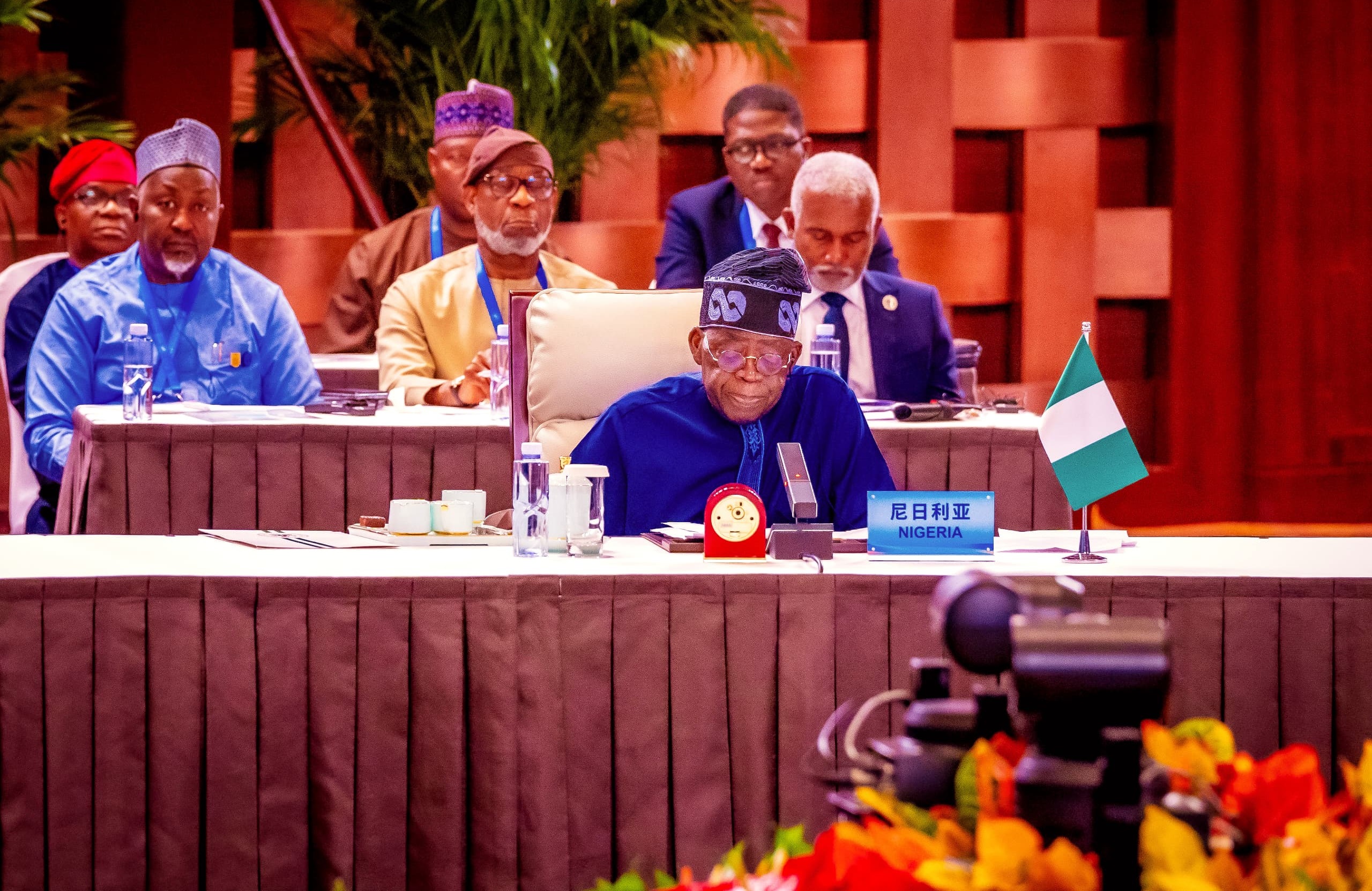 Tinubu in -China