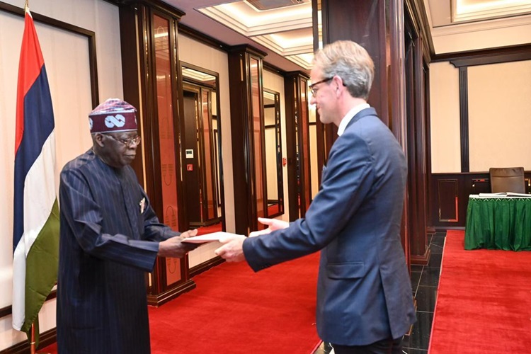 Tinubu and Ambassador