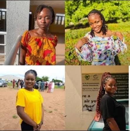 four female students of Joseph Sarwuan Tarka University, Makurdi (JOSTUM), formerly Federal University of Agriculture, Makurdi (FUAM). - THEWILL NEWS MEDIA four female students of Joseph Sarwuan Tarka University, Makurdi (JOSTUM), formerly Federal University of Agriculture, Makurdi (FUAM).