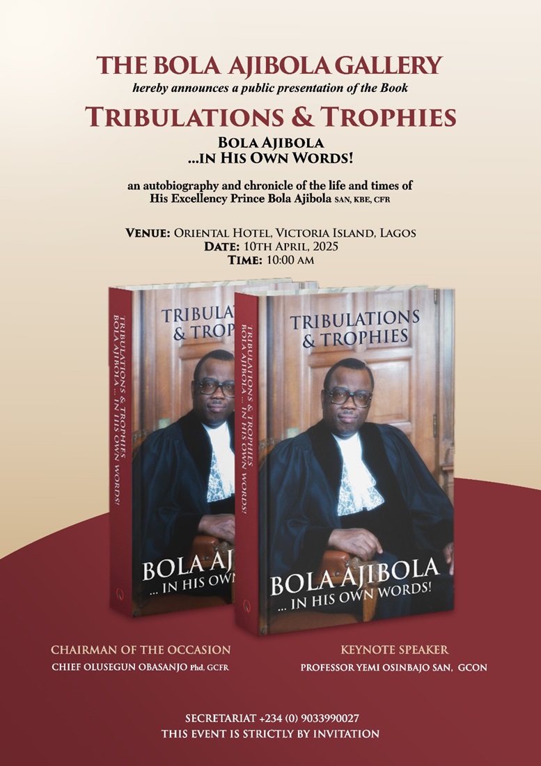 Bola Ajibola - THEWILL NEWS MEDIA Bola Ajibola