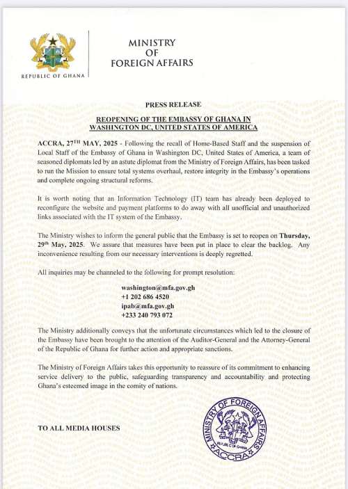 Ghana embassy - THEWILL NEWS MEDIA Ghana embassy