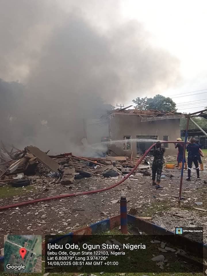 Explosion Rocks Ilese Barracks - THEWILL NEWS MEDIA Explosion Rocks Ilese Barracks