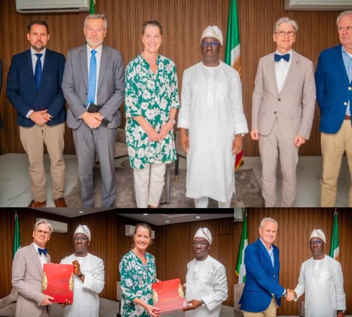Okpebholo with delegation of European envoys - THEWILL NEWS MEDIA Okpebholo with delegation of European envoys
