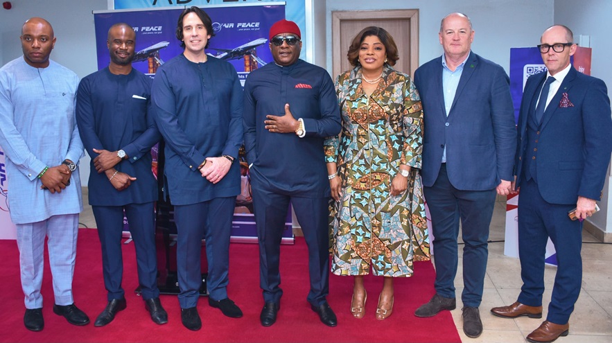 airline’s dry lease arrival ceremony. - THEWILL NEWS MEDIA airline’s dry lease arrival ceremony