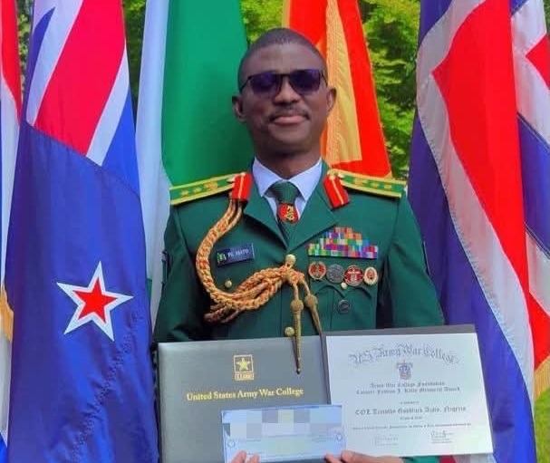 Nigerian Army Officer Makes History, Wins Top US Army War College Award