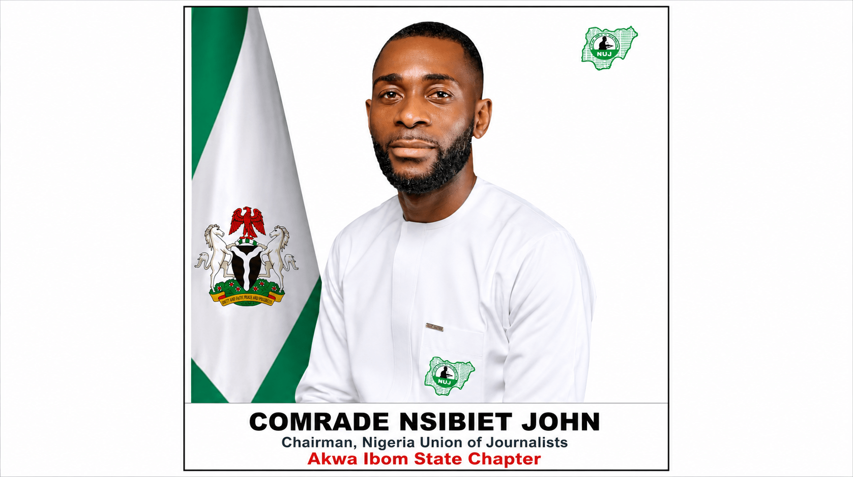 NUJ Chairman, Akwa Ibom State Chapter, Comrade Nsibiet John - THEWILL NEWS MEDIA